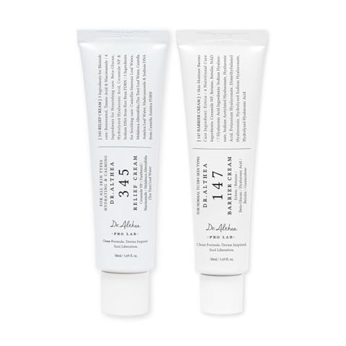 Dual Cream Set | 345 & 147 Cream | Daily Soothing Recovery & - Product Imagery