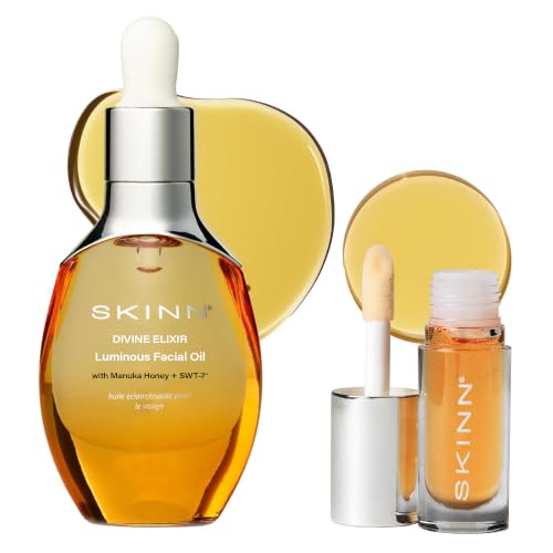 SKINN Gift Bundle, Luminous Facial & Lip Oil Set - Vitamin C & - Product Imagery