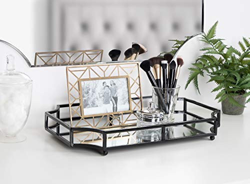 Kate and Laurel Ciel Metal Mirrored Ornate Scalloped Decorative - Product Imagery