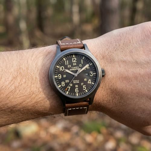 Timex Expedition Scout 40mm Men’s Analog Watch | Luminous Hands - Product Imagery