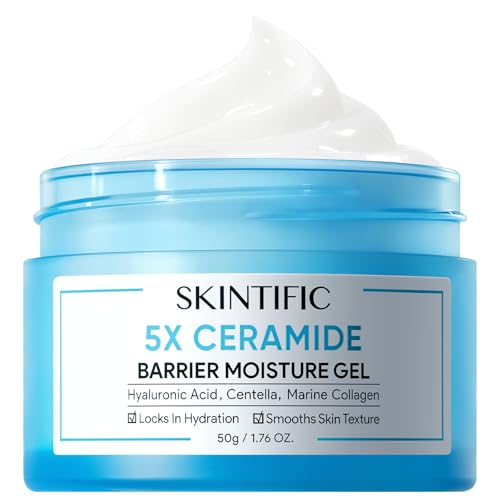 SKINTIFIC 5X Ceramide Barrier Repair Moisturizer for Sensitive - Product Imagery