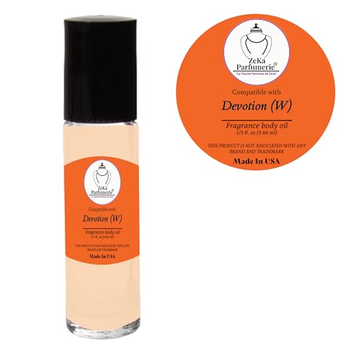 Devotion (W) Vanilla Floral Gourmand Fragrance Body Oil for - Product Imagery