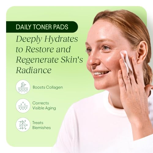 JIYU Toner Pads - Korean Skincare for Dark Spots, Wrinkles & Dull - JIYU