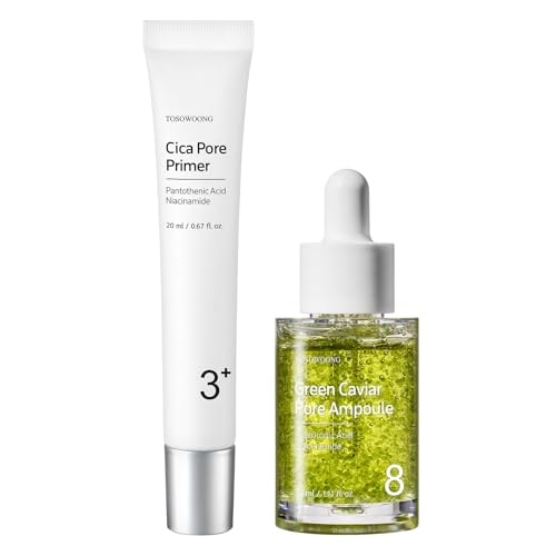 Ultimate Pore Control Duo TOSOWOONG Green Caviar Ampoule and - TOSOWOONG Official Imagery - 1