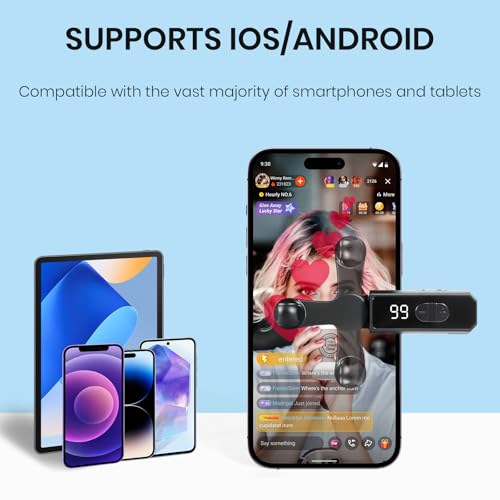 Auto Clicker Wireless Tapper for TikTok iPhone Android Smartphone - Product Imagery