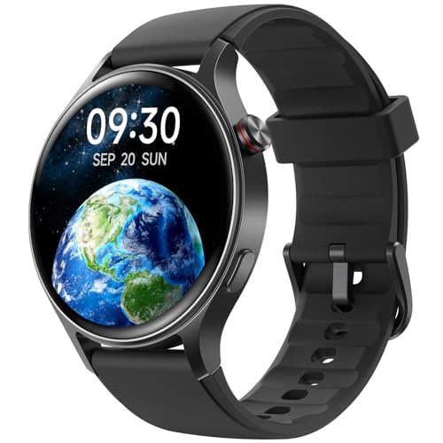 Fitpolo Smart Watch for Men Women,1.3" AMOLED Touchscreen - Product Imagery
