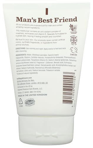 BULLDOG Mens Skincare and Grooming Face Moisturizer Age Defens... - Product Imagery