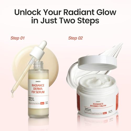 Radiance Glow Duo Skincare Set - Derma Fix Serum (1.69 fl oz) & - Product Imagery