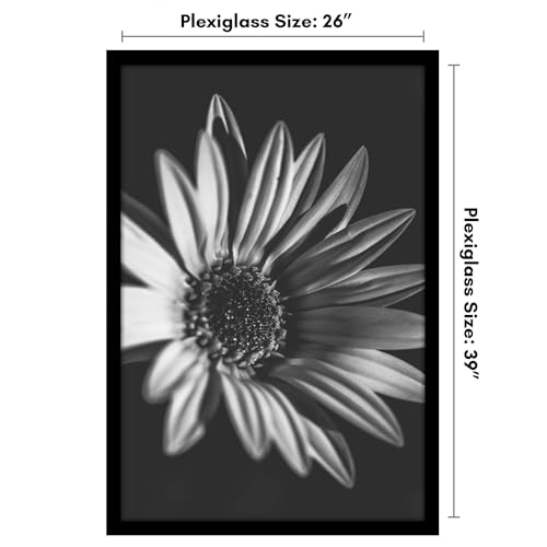 Americanflat 26x39 Poster Frame - Engineered Wood - Black - Product Imagery