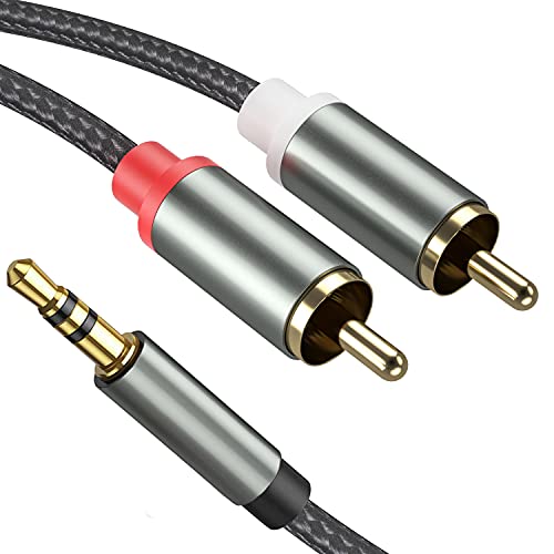 Froggen 3.5mm to RCA Cable - 3.3FT 2 in 1 Aux Audio Adapter with - Froggen Official Product View 1