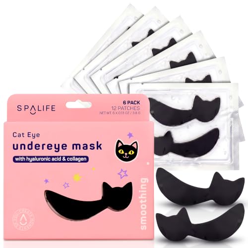 SpaLife Cat Smoothing Korean Eye Patches | Halloween Gifts For - Product Imagery