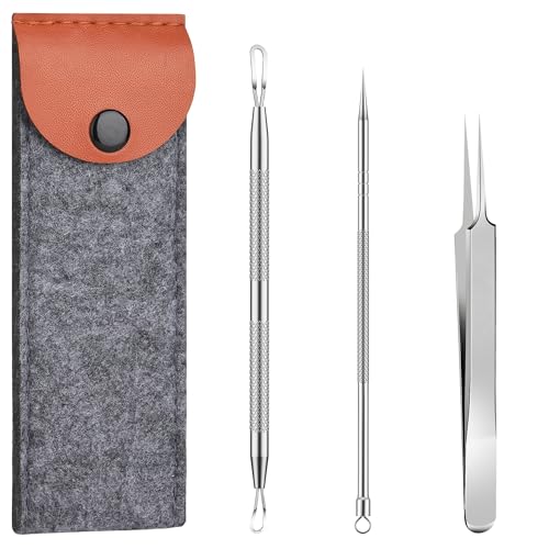 Skin Care Tool Kit, 3 PCS Stainless Steel Skin Beauty Tools with - Product Imagery