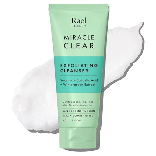 Rael Miracle Clear Facial Cleanser Face Wash (Exfoliating - Product Imagery