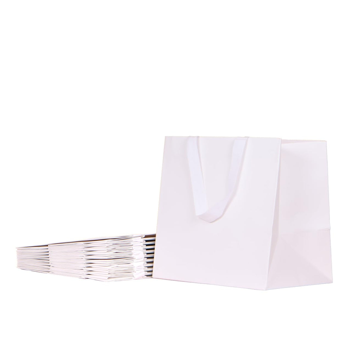 10pcs 11 8x9x11 8 Square Large Size White Wide bottom Gift - PAPERIST Official Imagery - 1