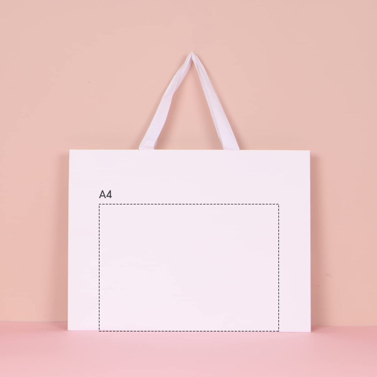 10pcs 15 7x5 5x11 8 Large Size White Paper Bags with White - PAPERIST Official Imagery - 6