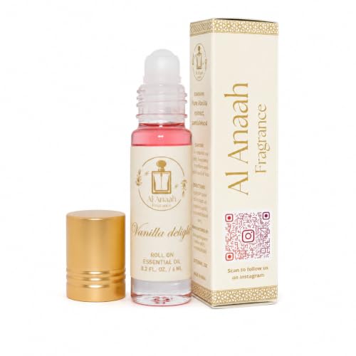 Vanilla Delight, Roll on Essential Oil 6ml 0.2 fl. oz, - Product Imagery