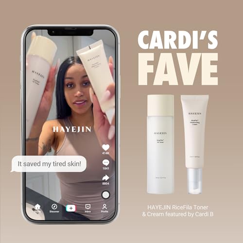 HAYEJIN RiceFila Oil Toner - Rice Bran Milky Face Toner Cream - Product Imagery