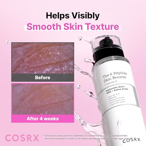 COSRX 6X Peptide Collagen Skin Booster Toner Serum for Dull - Product Imagery