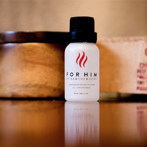 RawChemistry For Him Pheromone Infused Cologne for Men, Long - Product Imagery
