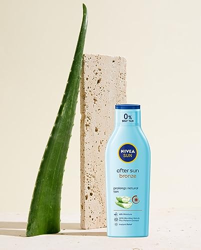 NIVEA Sun After Sun Body Lotion 200 ml (6.76 fl oz) Lightweight - Product Imagery