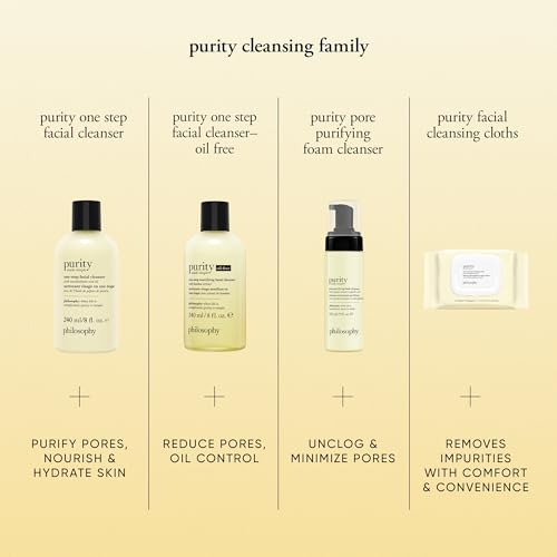 philosophy purity made simple one-step facial cleansing cloths - - Product Imagery
