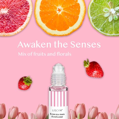 Pheromone Perfume for Women – Vanilla Caramel Sweet Roll-On Oil, - Product Imagery