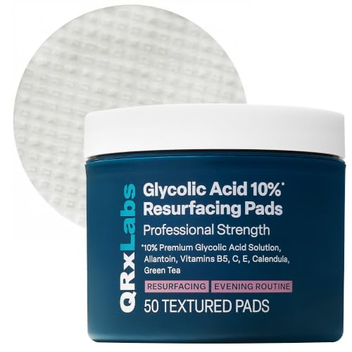 QRxLabs 10 Glycolic Acid Pads - QRxLabs Official Imagery - 1