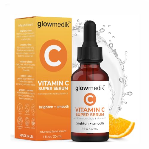 Brightening Vitamin C Serum for Face Dark Spot Corrector for - Glowmedik Official Imagery - 1