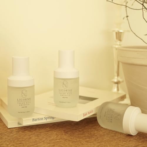 Licorne Rice Ampoule Skincare Serum 1.52 Fl Oz, Vegan Korean - Product Imagery