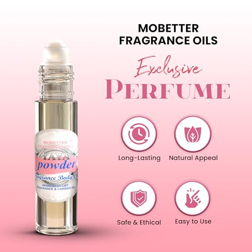 MOBETTER FRAGRANCE OILS YAYA Powder Parfum Fragrance Body Oil - Product Imagery