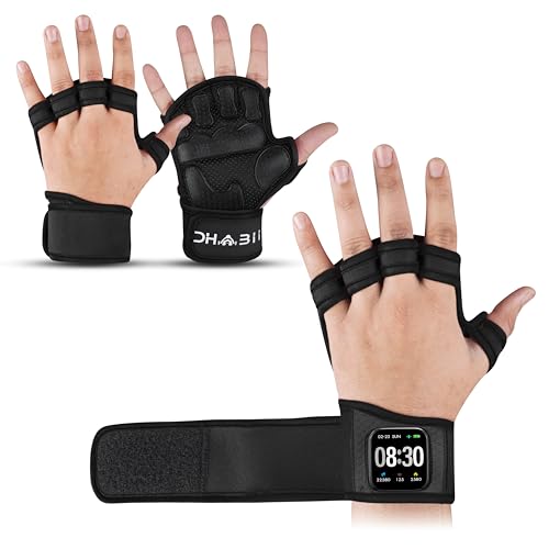 Workout Gloves for Men & Women, Smartwatch Compatible Ventilated - Product Imagery
