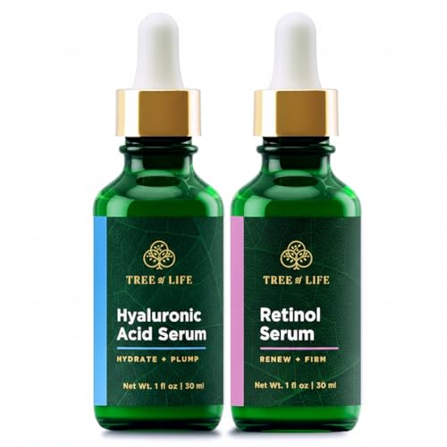 Tree of Life Face Serum Skin Care Set Hyaluronic Acid - Tree of Life Official Imagery - 1