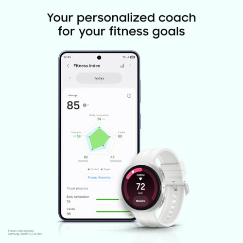 Samsung Galaxy Watch9, Graphite, 44mm Bluetooth Smartwatch - Product Imagery