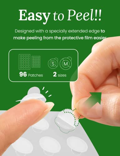 Invisible Pimple Spot Patch - 96 Ultra Thin Acne Patches - Easy - Product Imagery