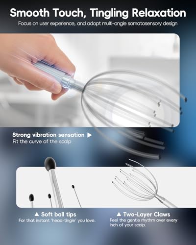 Winyoung Head Massager Scalp, Electric Scalp Massager with 20 - Product Imagery