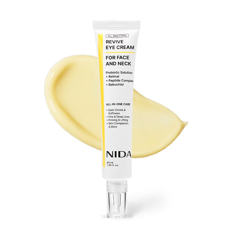 NIDA Revive Eye Cream For Face And Neck - NIDA
