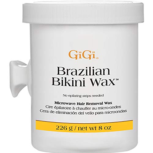 GIGI Brazilian Bikini Wax Microwave Formula Hard Wax for Hair Removal, 8 oz - GIGI Official Product View 1