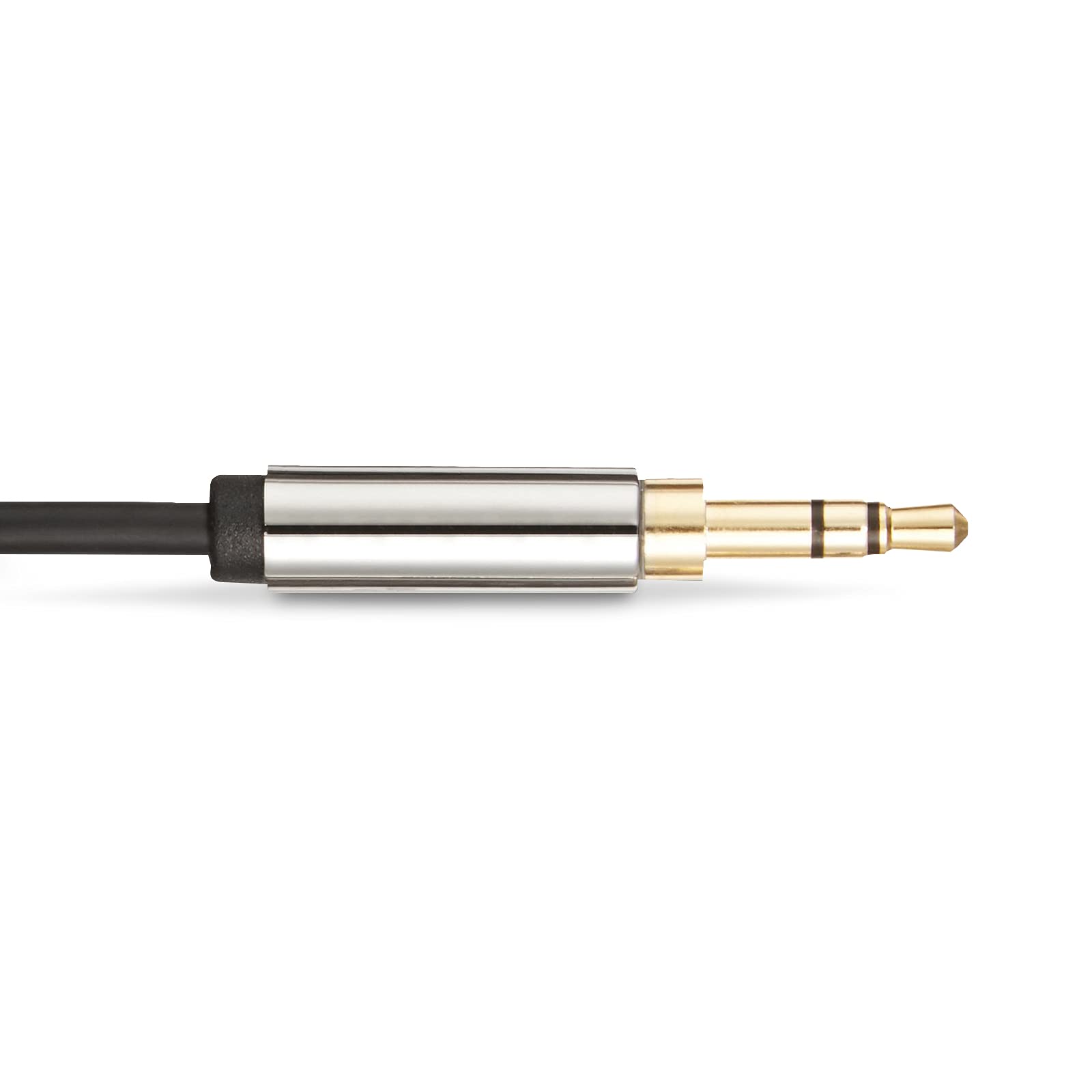 Amazon Basics 3.5mm Male-to-Male Stereo Audio Cable for Speakers, by Amazon Basics - Angle View 5
