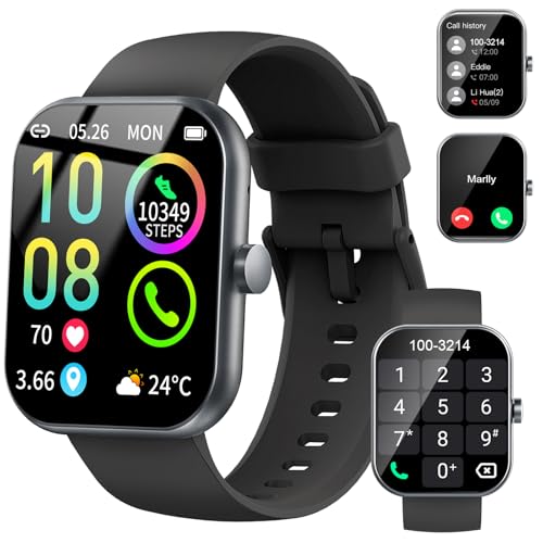 Smart Watch (Answer/Make Calls), 1.96" HD New Smartatch for Men - Product Imagery