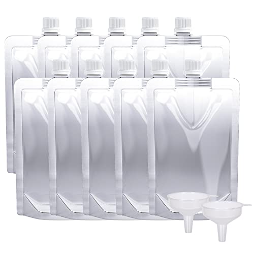 Keon Plastic Pouches - Leak-Proof, Reusable, Flexible Juice - Product Imagery