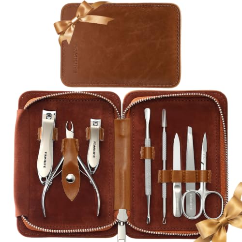 Stainless Steel Manicure Set 8 in 1 Professional Nail - FAMILIFE Official Imagery - 1