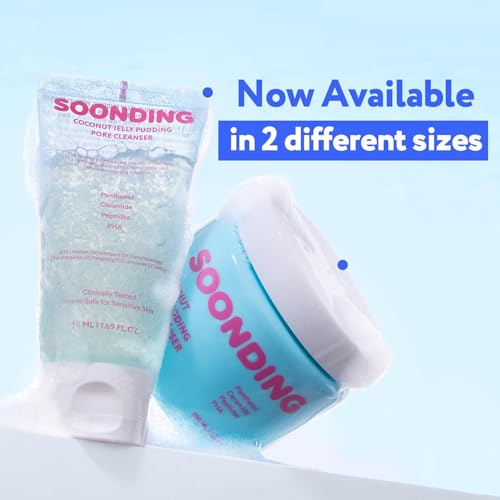 Coconut Jelly Pudding Cleanser | Deep Pore Cleansing & Gentle - Product Imagery