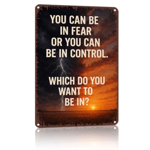 8x12 Inch Aluminum Metal Sign, Motivational Wall Art Decor, - Product Imagery