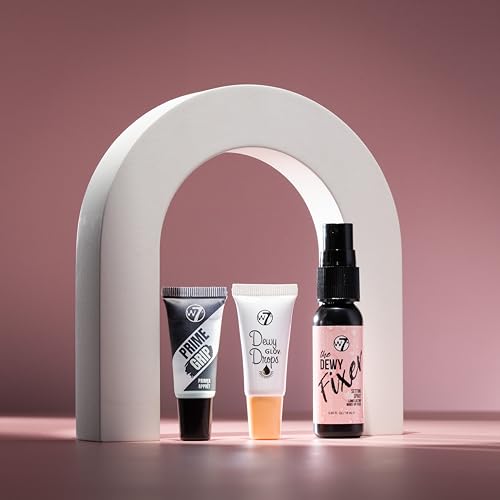 W7 Mini Glow Heroes Set - Travel Size Makeup Minis - Product Imagery