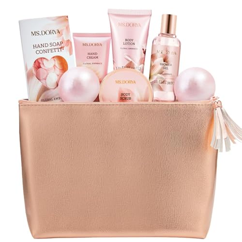 Spa Gift Baskets for Women Mom Birthday Gifts for Her Wife - MS.DORYA Official Imagery - 1