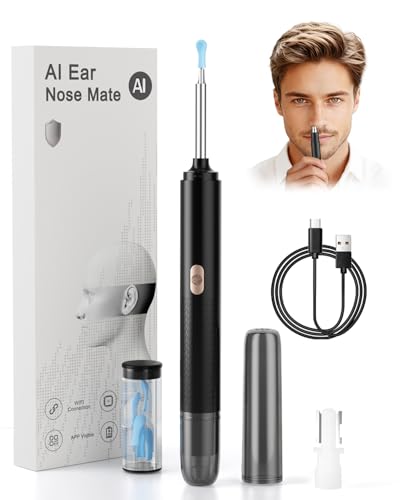 Ear Wax Removal Tool Camera - 2 in 1 Earwax Remover with Nose - Product Imagery