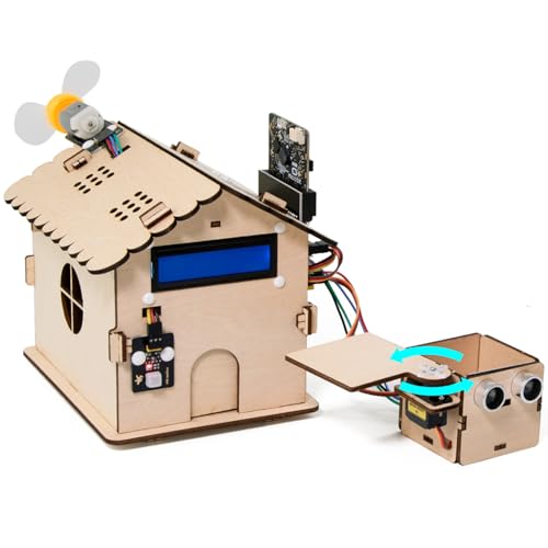 KEYESTUDIO Microbit V2 Smart Home Kit for Coding Projects - KEYESTUDIO Official Imagery - 1