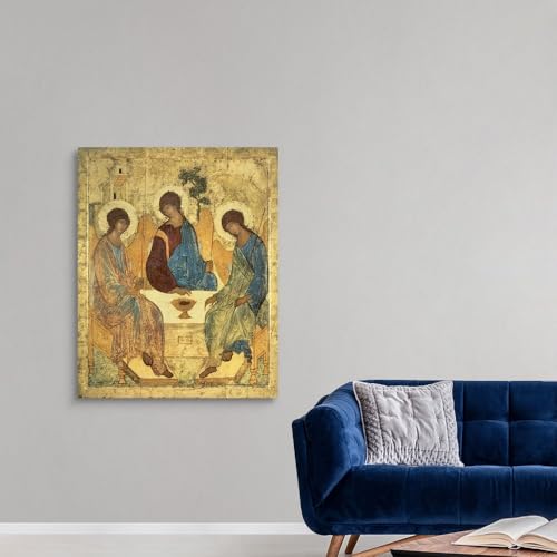 CANVAS ON DEMAND The Holy Trinity, 1420S Canvas Wall Art Print - Product Imagery
