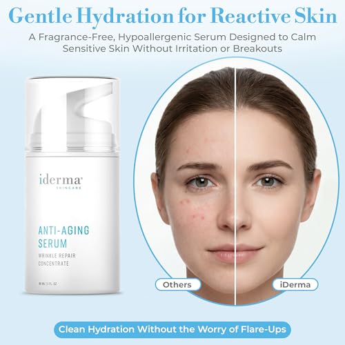 Skincare Anti-Aging Serum Wrinkle Repair Concentrate with - Product Imagery