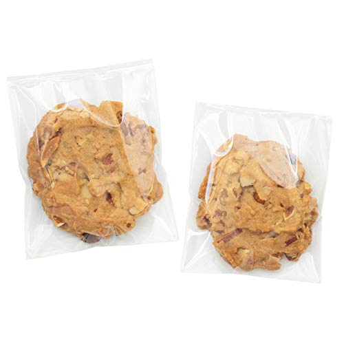 4x6 In Cookie Bags Clear Self Sealing Cellophane Treat Bags - Product Imagery